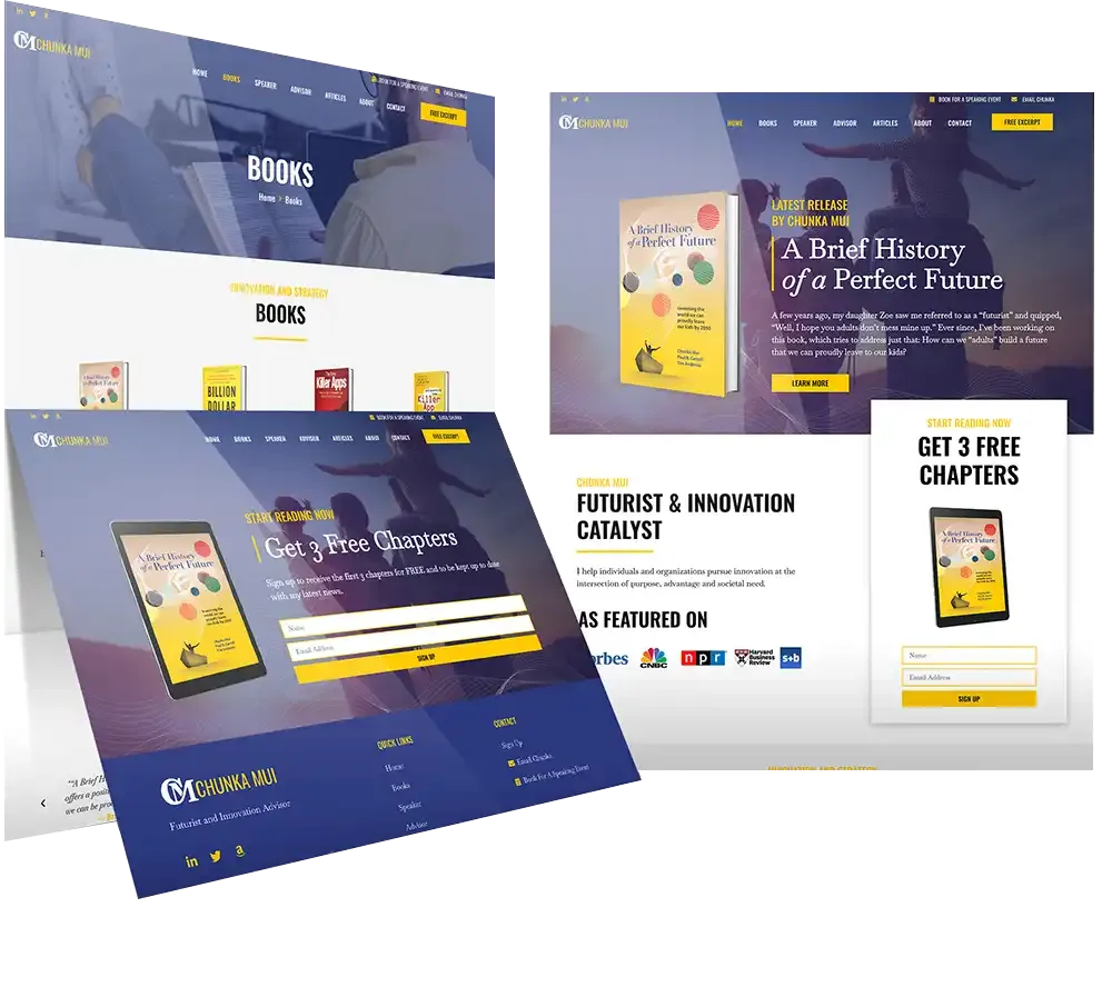 Expert Author Website Design By Ghost Book Writers